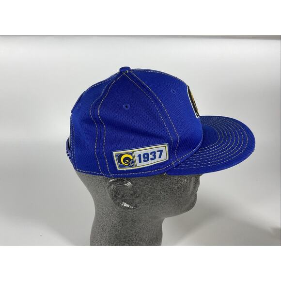 Youth New Era Los Angeles Rams 1937 coaches Sidelines 9fifty Hat Cap SnapBack - Picture 2 of 13